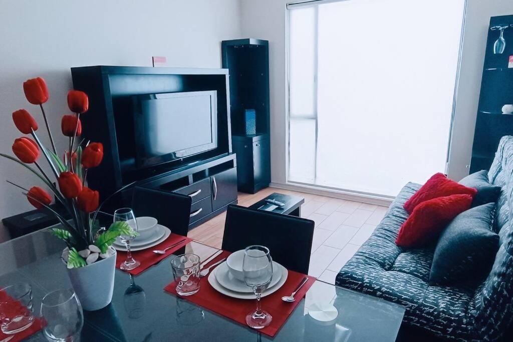 Secure, Central And Quiet Apartment Work Or Travel Mexico City Exterior photo